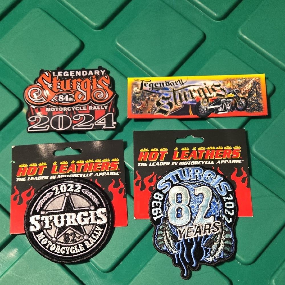 Sturgis 2022 Motorcycle Rally Patches Sturgis Magnets
